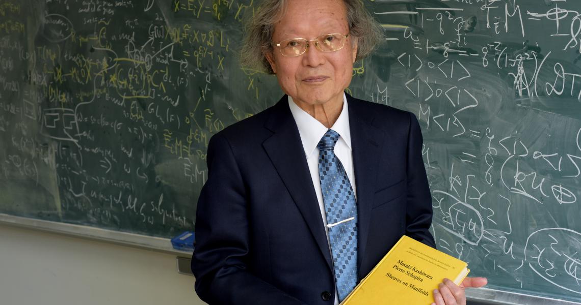 Masaki Kashiwara. Photo: Peter Badge - Typos1/TheAbelPrize